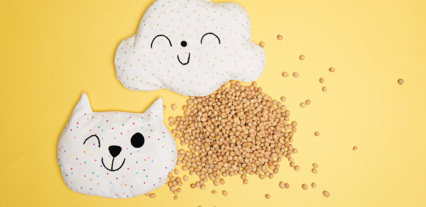 Kirschkernkissen selber machen - so einfach geht es!