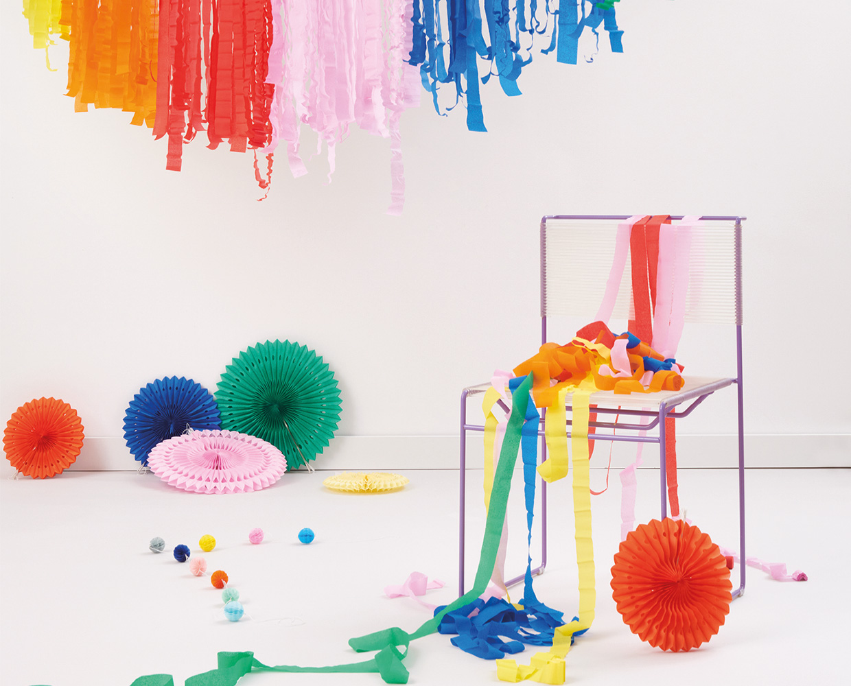  Karneval Deko » Basteln mit Kindern I idee.blog Illustration 