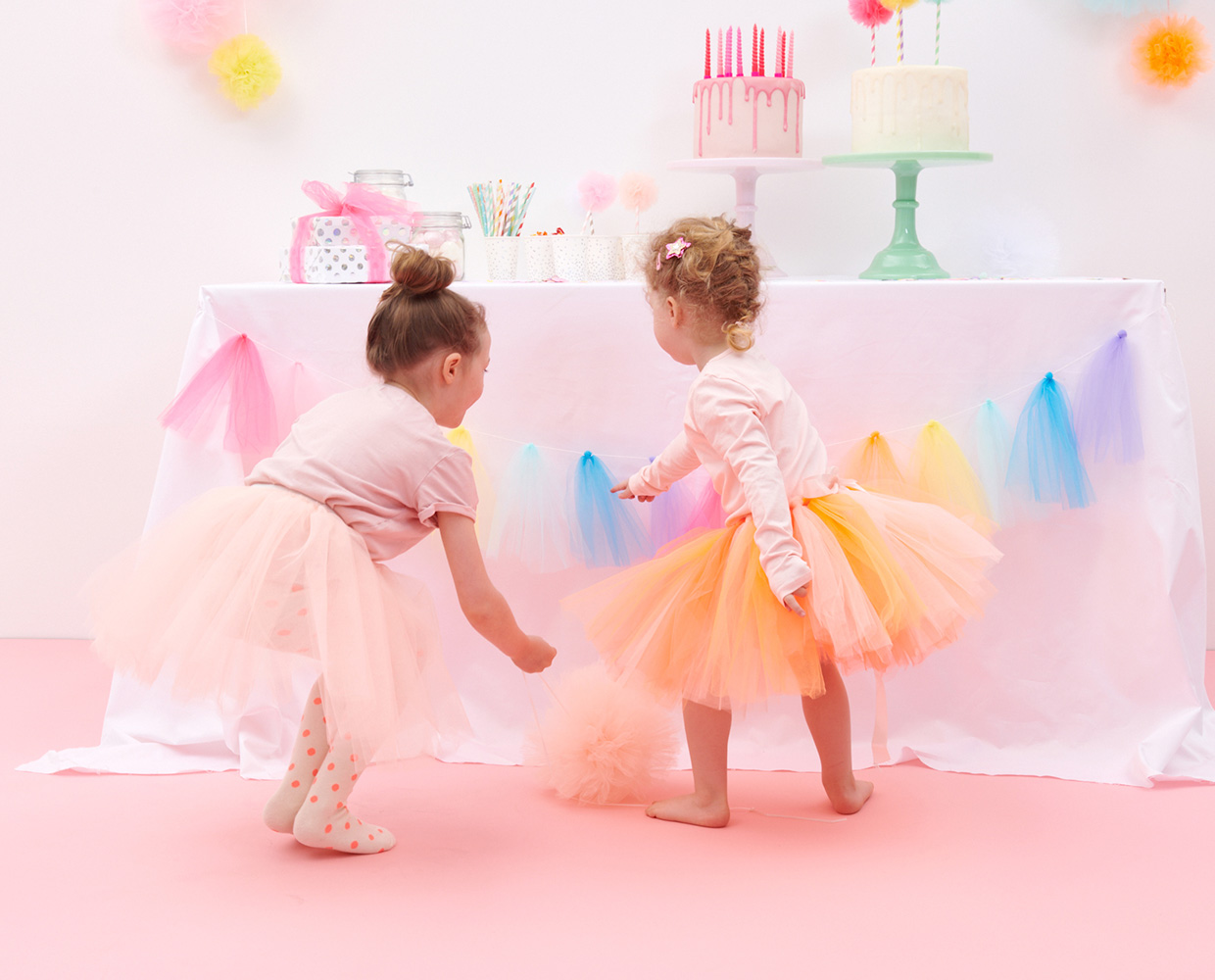 Kleine Prinzessinnen mit Tüll: Nähen und Basteln ganz einfach erklärt