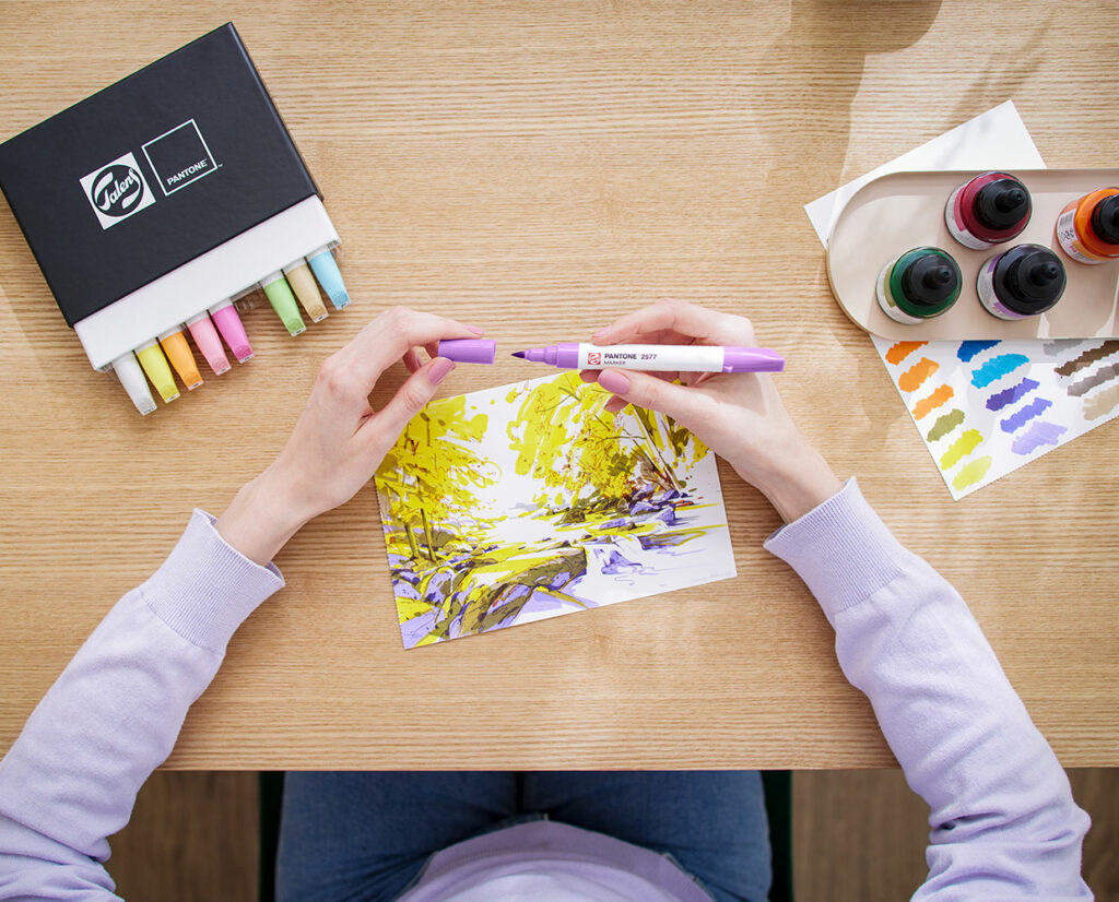 Zeichnen wie die Profis mit Pantone Farben 