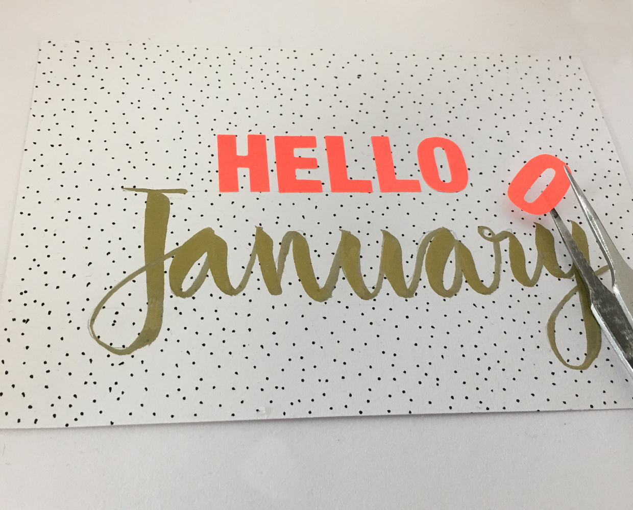 Kalender gestalten » Lettern, malen & verzieren I idee.blog