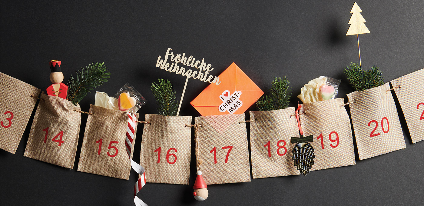 Es sind die Kleinigkeiten beim Adventskalender befüllen