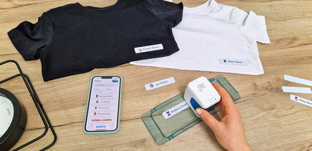 Colop e-mark: Textile Gestaltung mit der Stempelmaschine