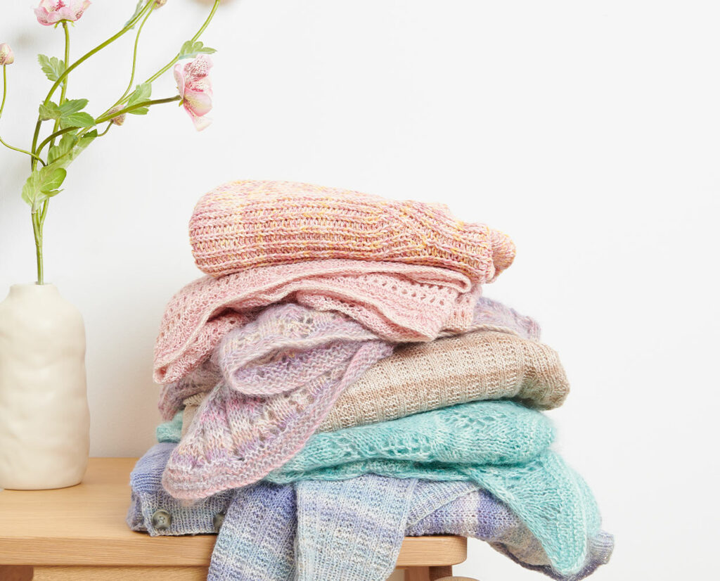 Leichte Strickideen mit Sommergarnen im DIY Sommer
