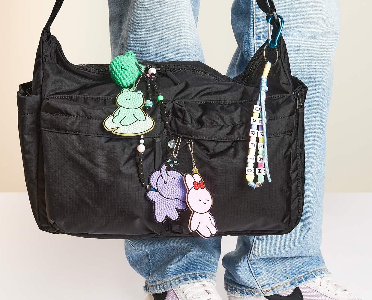 Diamond Painting als Anhänger oder Aufkleber