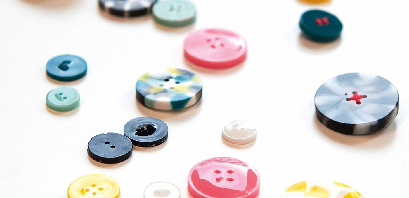 Knöpfe selber herstellen aus Resin