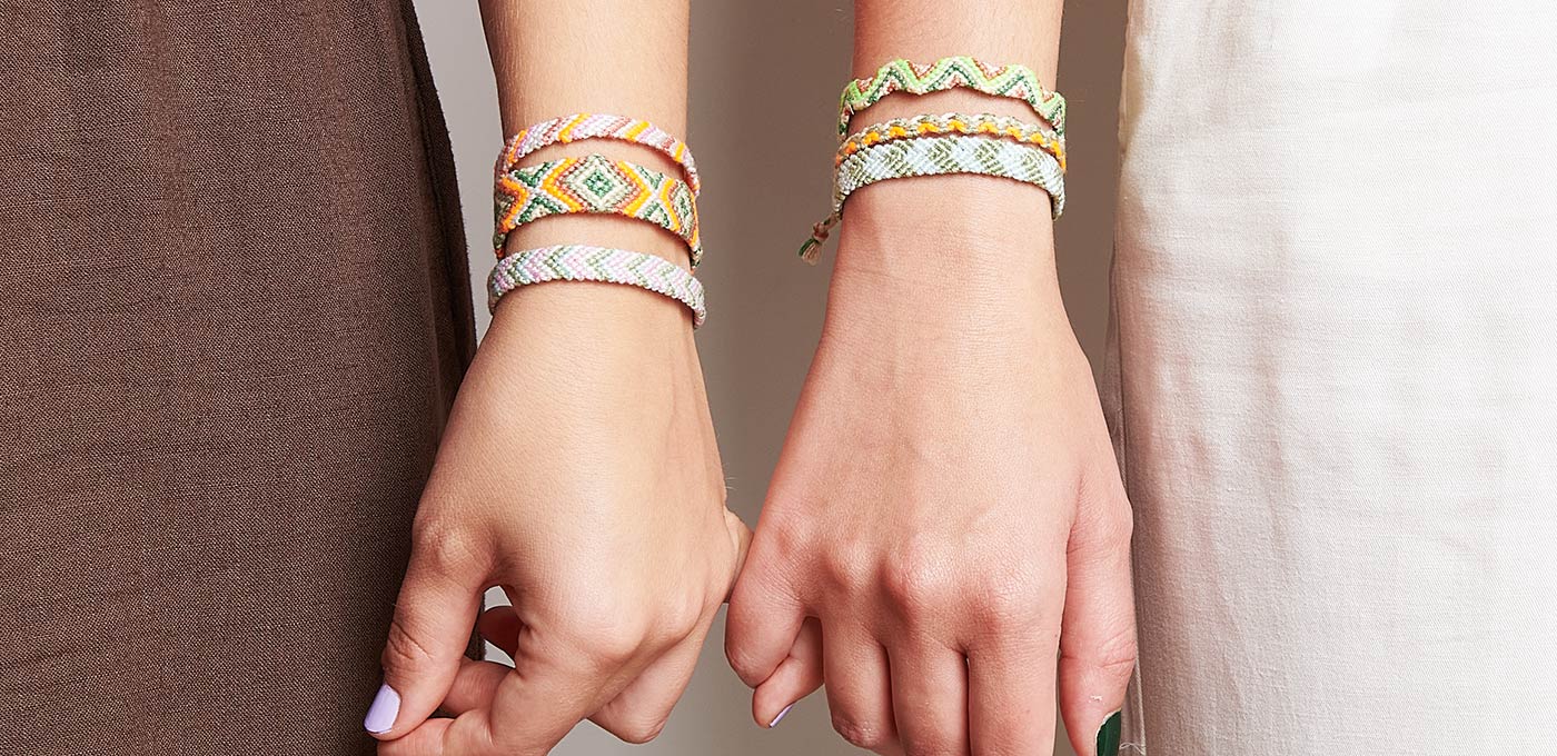 Freundschaftsarmbänder selber machen oder zum Verschenken an die besten Freunde