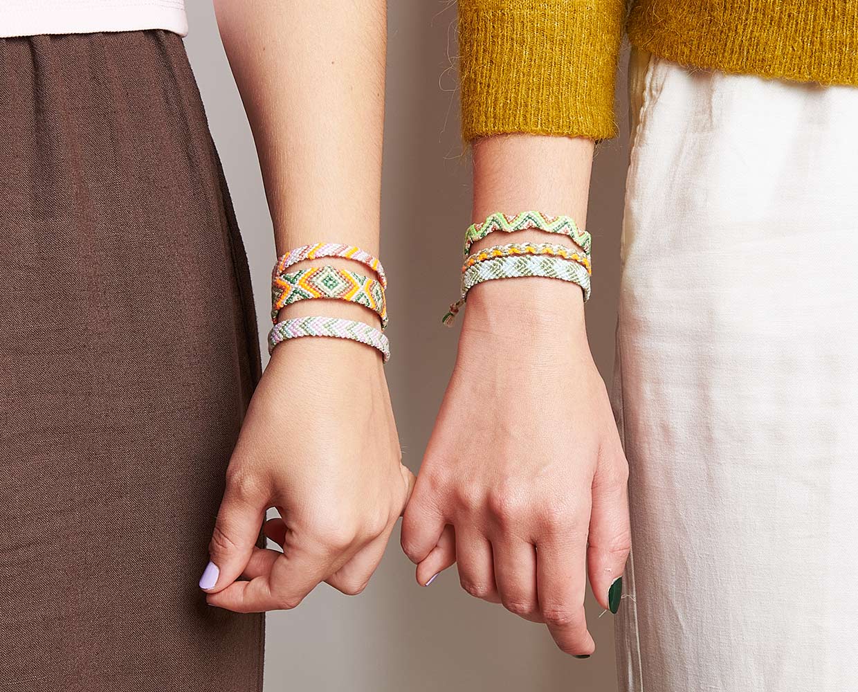 Für dich und deine beste Freundin: Freundschaftsarmbänder selber machen