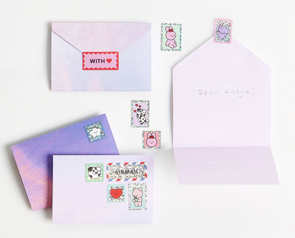 Mini-Karten sind perfekt für kurze, liebe Grußworte