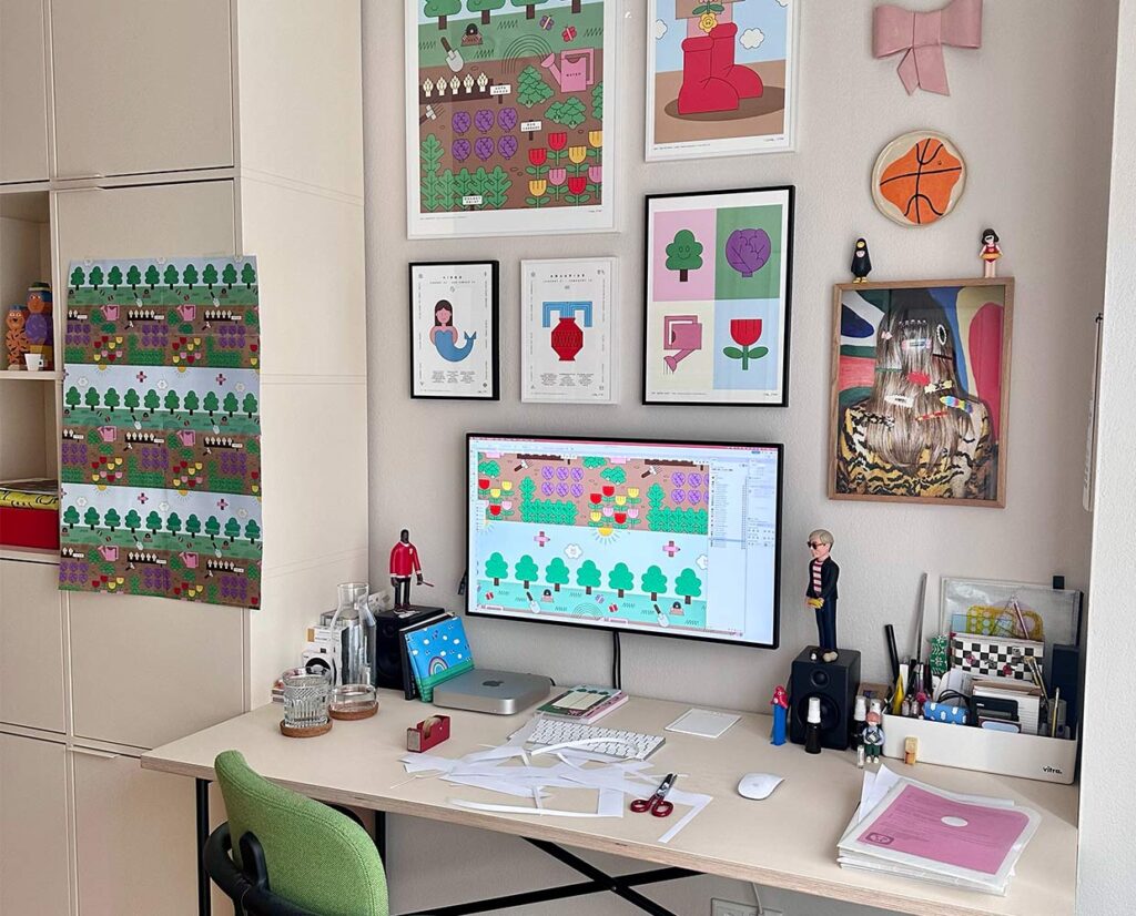 Studio und Atelier von redfries im Home Office